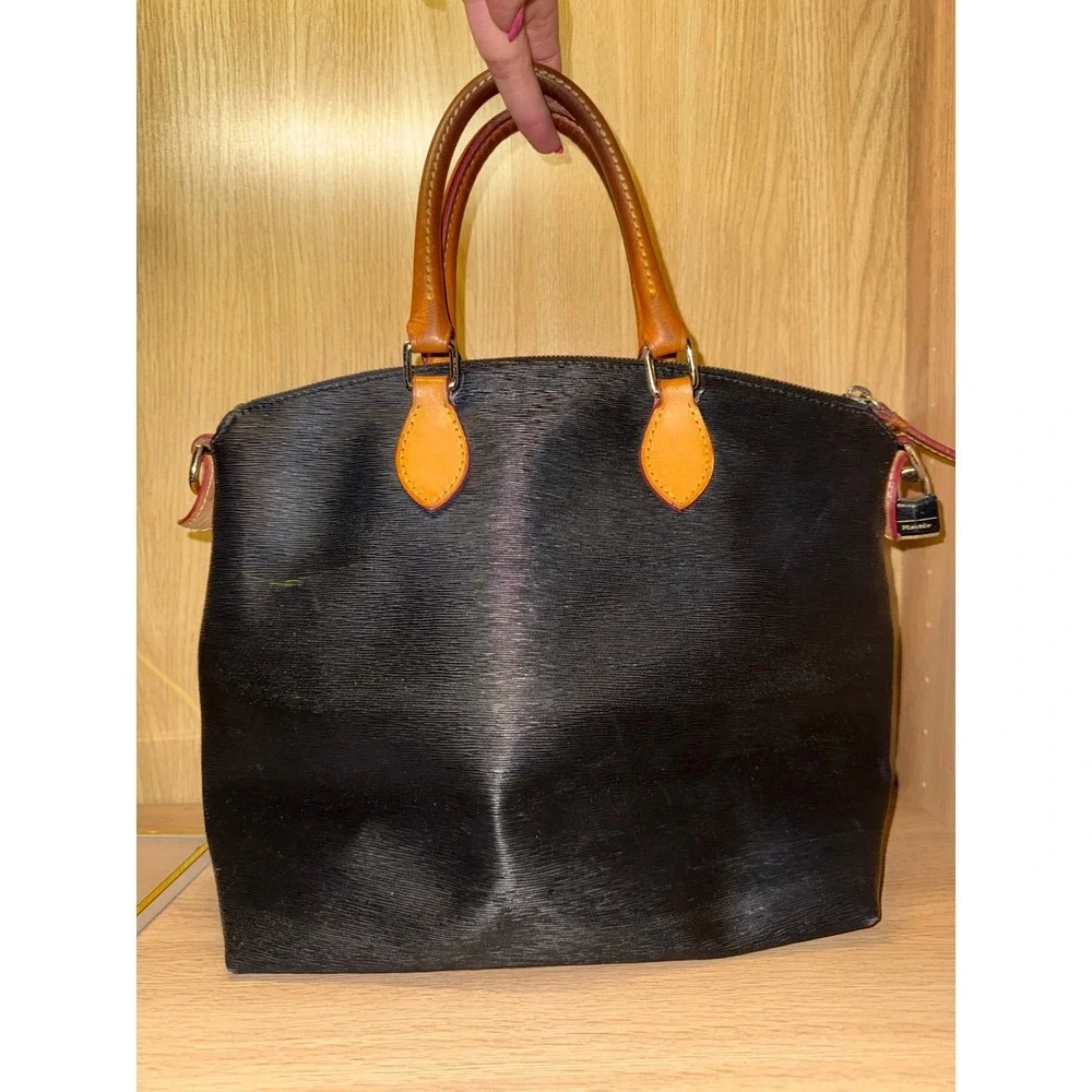 Dooney & Bourke Gretta Textured Leather Satchel Bag
